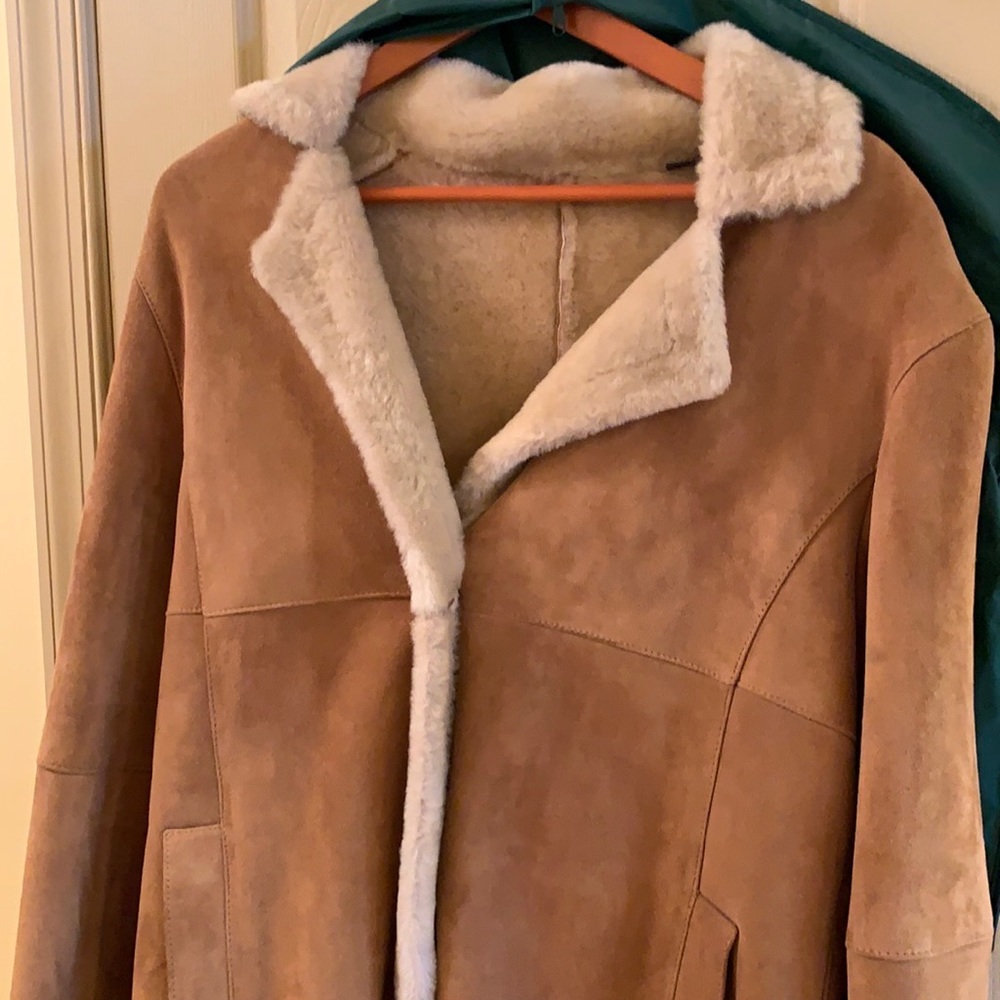 Gorgeous Timberland Long Shearling Coat